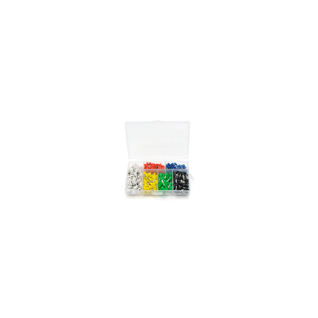 Затискач для клем CINLINELE HCS8 16-6, blue-red, набір наконечників VE0508 VE7508 VE1008 VE1508 VE4009 VE2508 (HCS8 16-6+VE460)