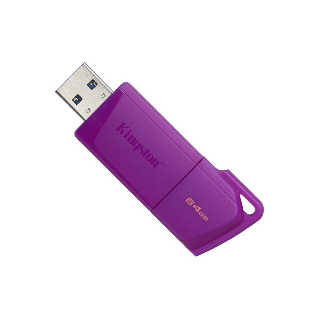 USB флеш накопичувач Kingston 64GB DataTraveler Exodia M Purple USB 3.2 Gen 1 (KC-U2L64-7LP) USB флеш накопичувач Kingston 64GB DataTraveler Exodia M Purple USB 3.2 Gen 1 (KC-U2L64-7LP)