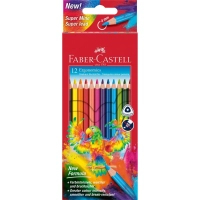 Colored pencils Faber-Castell Color pencils Ergonomics, three-filed, 4 mm, 12 colors (116512) (32850)
