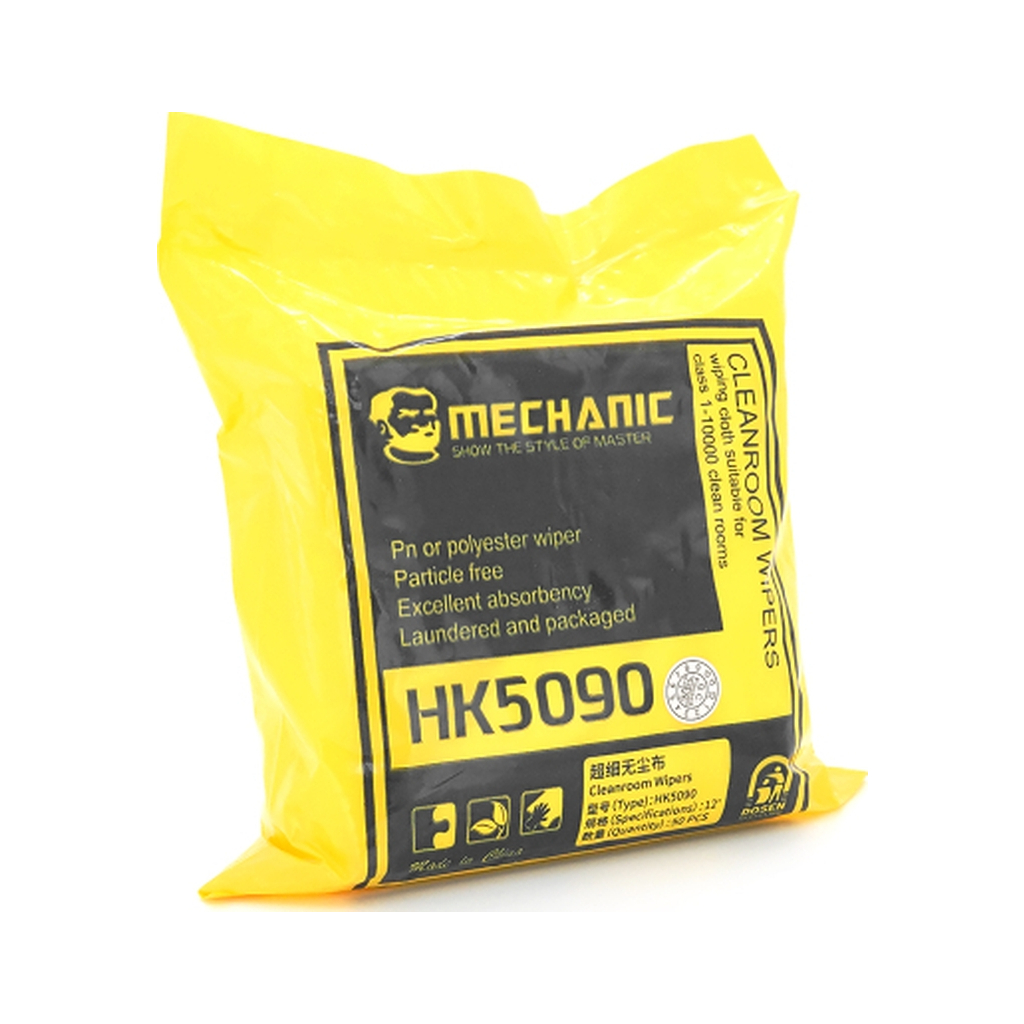 Серветки MECHANIC NK-5090 30x30 сm, 50pcs, microfiber antistatic (NK-5090/12) Серветки MECHANIC NK-5090 30x30 сm, 50pcs, microfiber antistatic (NK-5090/12)