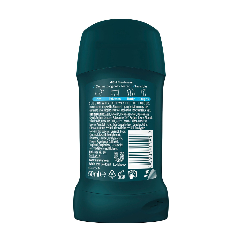 Дезодорант Rexona Men Для всього тіла Свіжість океану 50 мл (59011491)