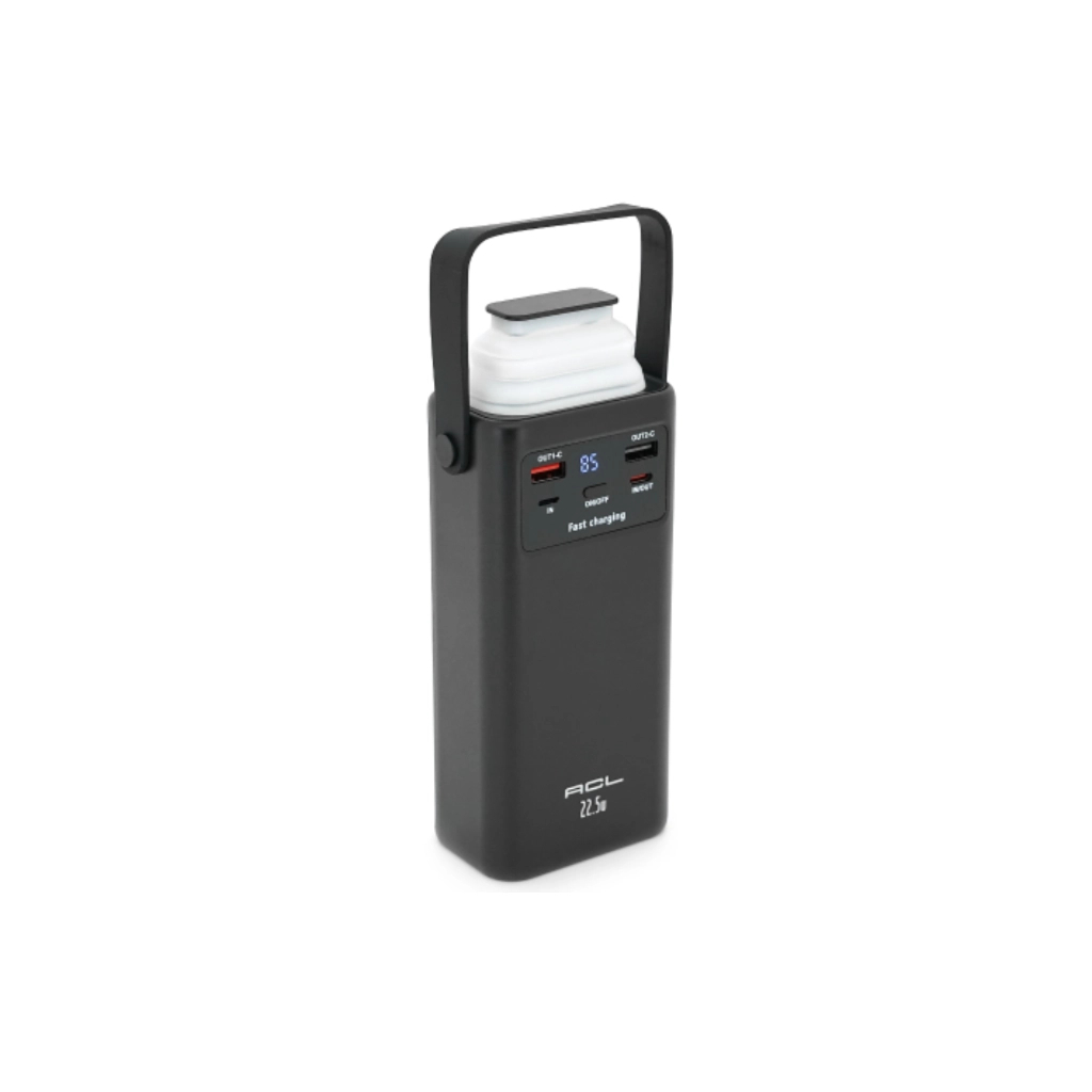 Повербанк ACL 30000mAh, 22.5W, USB/Micro/Type-C/Lighting, Flashlight (PW-112)