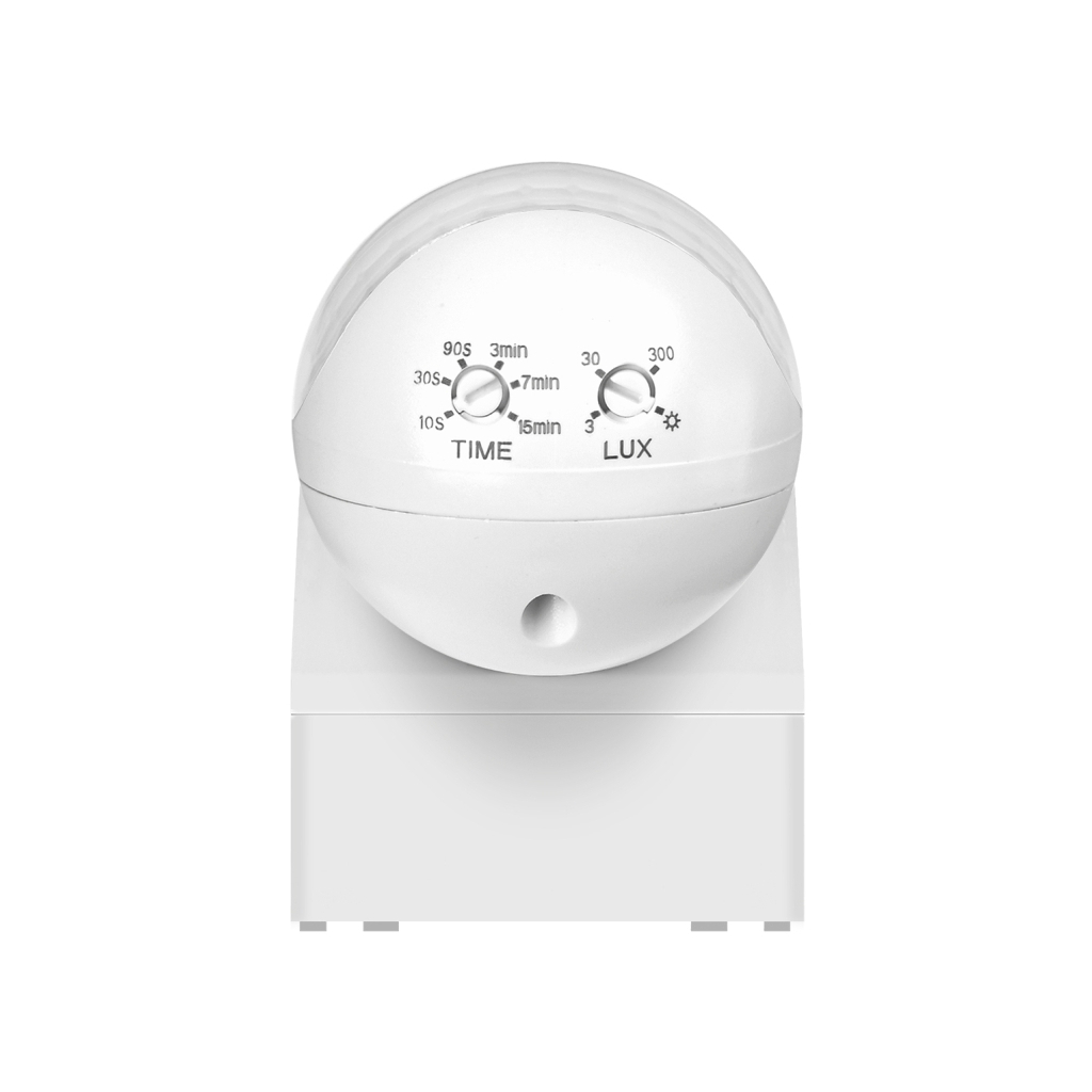 Датчик руху Videx 220V 800W IP44 інфрачервоний білий (VL-SPW11W) Датчик руху Videx 220V 800W IP44 інфрачервоний білий (VL-SPW11W)