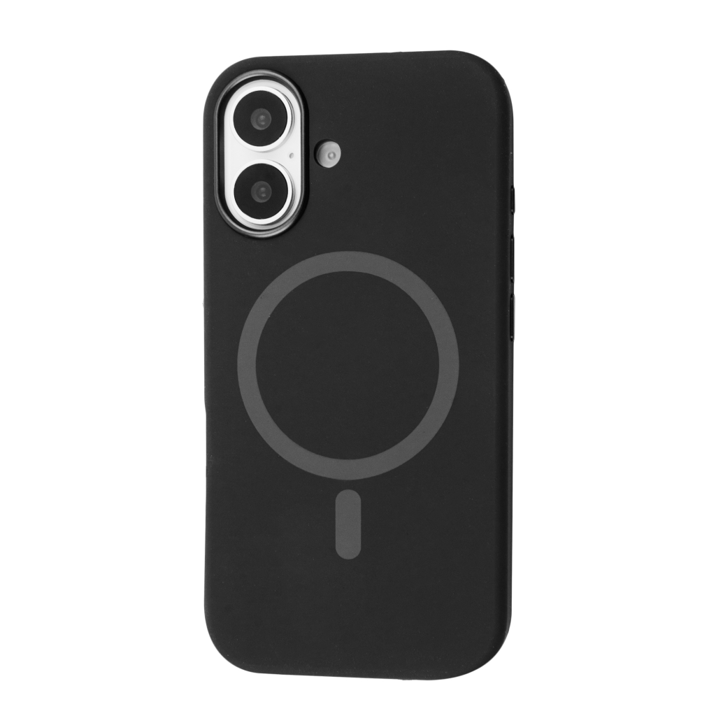 Чохол до мобільного телефона BeCover FIBRA Silicone OmniMag Apple iPhone 16 Black (716223) Чохол до мобільного телефона BeCover FIBRA Silicone OmniMag Apple iPhone 16 Black (716223)
