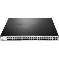 Комутатор мережевий D-Link DGS-1210-52P