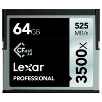 Карта пам'яті Lexar 64Gb Compact Flash 3500x Professional (LC64GCRBEU3500)