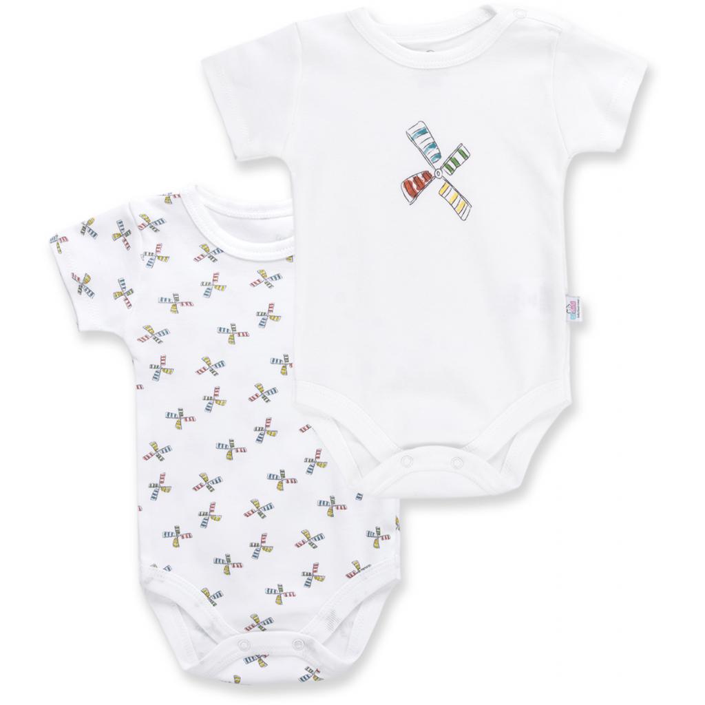 Боді дитяче Bibaby з млином (56326-74B-white)