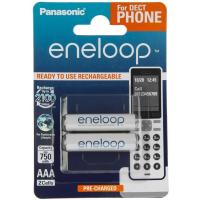 Акумулятор Panasonic Eneloop AAA 750mAh NI-MH Dect Series * 2 (BK-4MCCE/2DE)