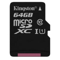 Карта пам'яті Kingston 64GB microSDXC class 10 UHS-I Canvas Select (SDCS/64GBSP)