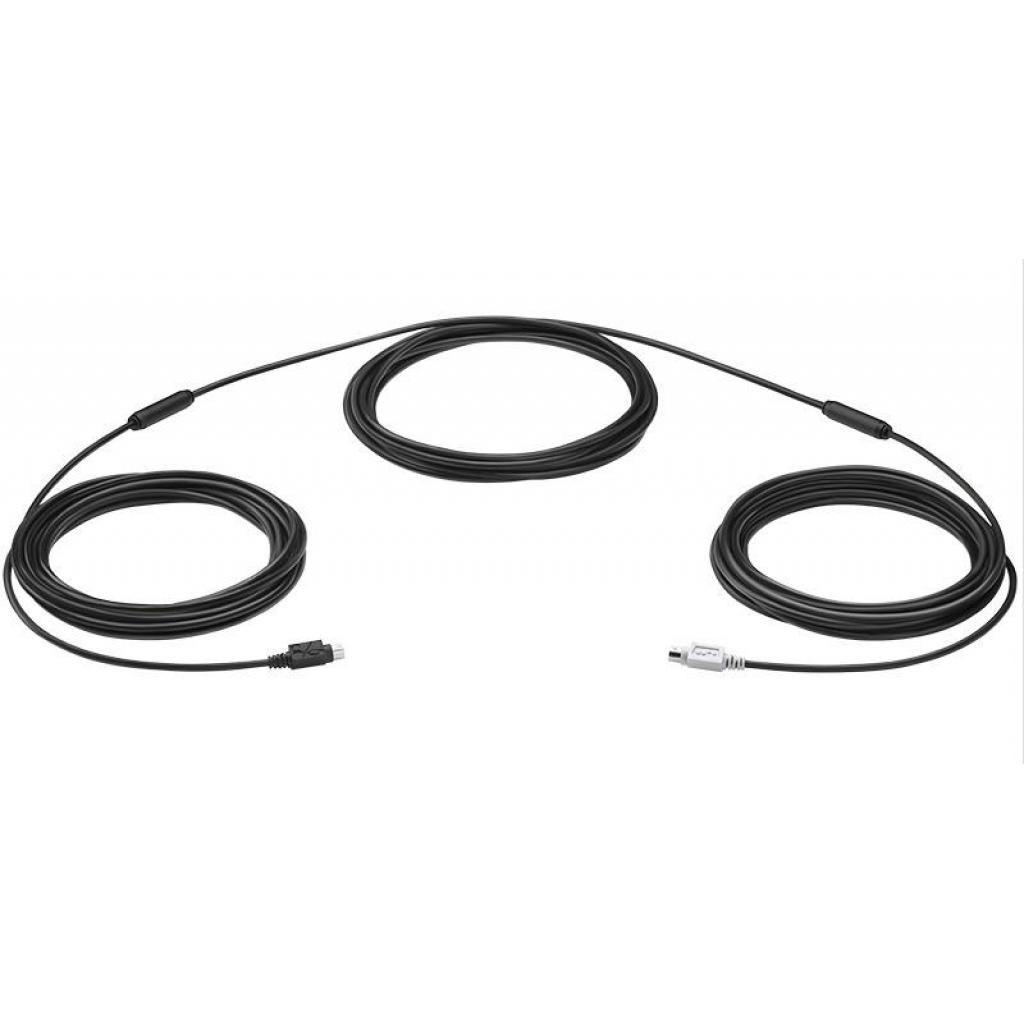 Кабель мультимедійний Logitech Extender Cable for Group Camera 15m Business MINI-DIN (939-001490) Кабель мультимедійний Logitech Extender Cable for Group Camera 15m Business MINI-DIN (939-001490)