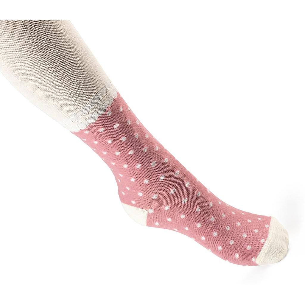 Колготки дитячі BNM в крапочку з люрексом (M0C0301-1394-3G-beige)