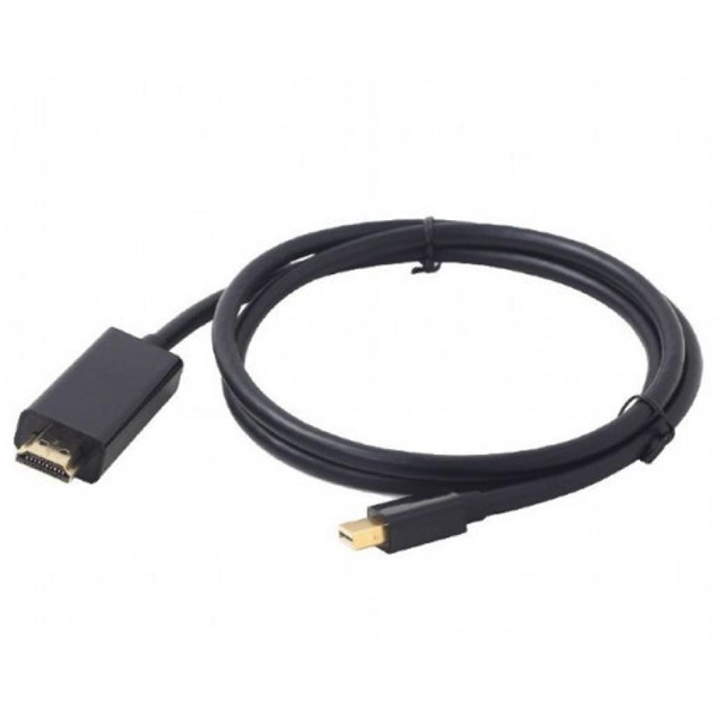 Кабель мультимедійний miniDisplayPort M to HDMI M 1.8m Cablexpert (CC-mDP-HDMI-6)