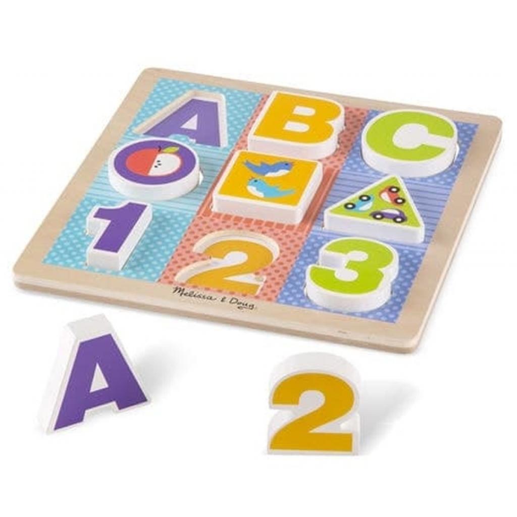 Розвиваюча іграшка Melissa&Doug Пазл Літери/Цифри (MD1899) Розвиваюча іграшка Melissa&Doug Пазл Літери/Цифри (MD1899)