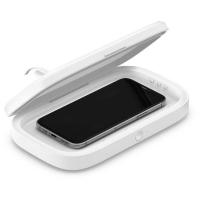 Зарядний пристрій Belkin Wireless Charging Qi,10W + UV-sanitizer + power adaptor (WIZ011VFWH)