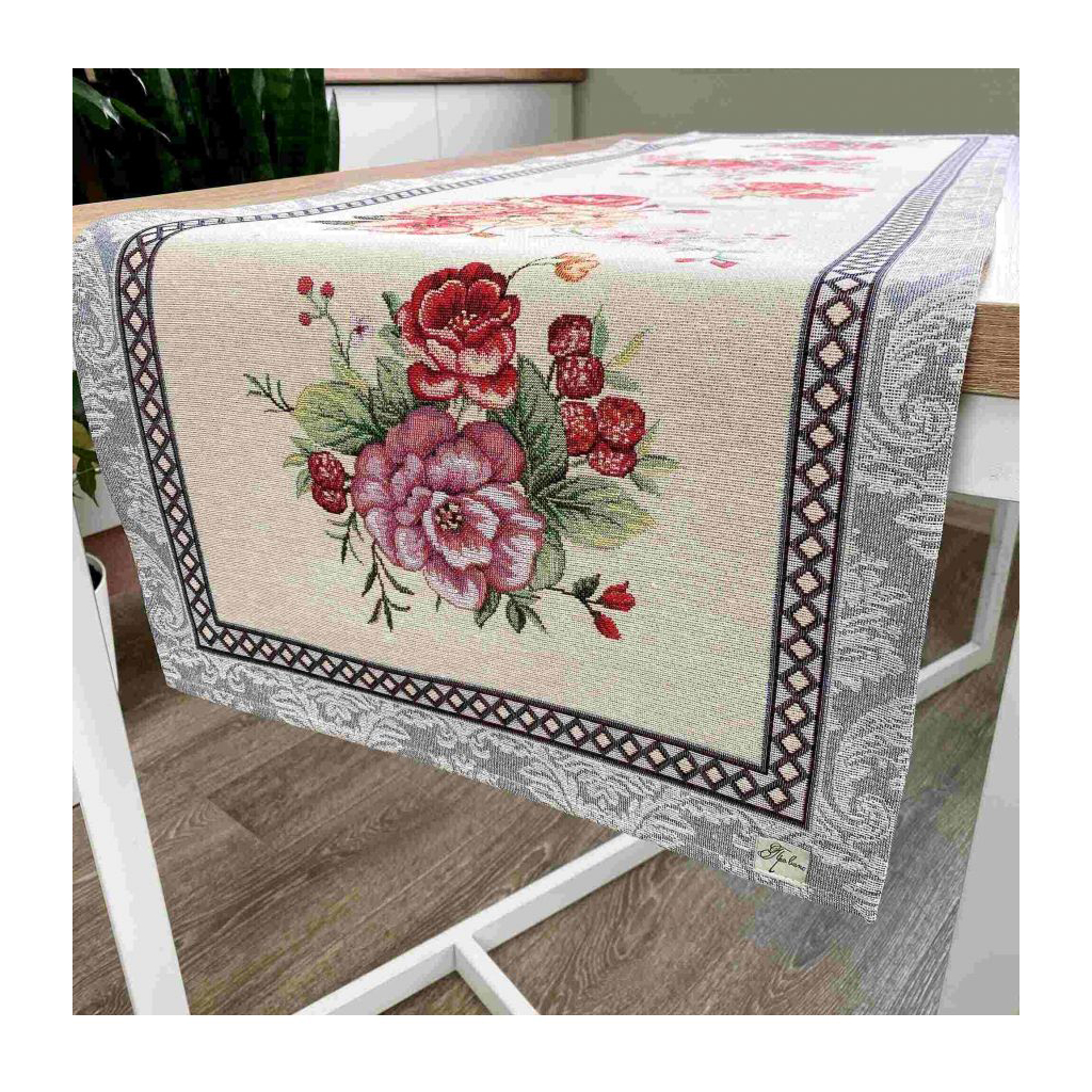 Доріжка на стіл Прованс гобеленова Manila 40х140 см (21664)
