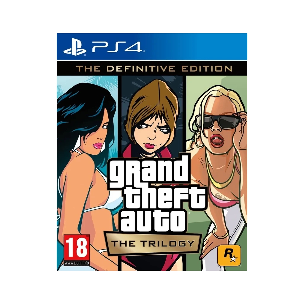 Гра Sony Grand Theft Auto: The Trilogy – The Definitive Edition [PS4, (5026555430920)
