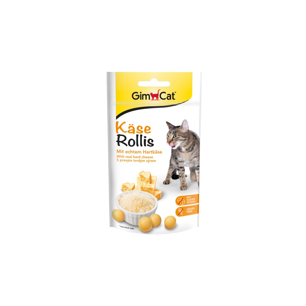 Вітаміни для котів GimCat Kase-Rollis загальнозміцнюючий комплекс 40 г (4002064418339)