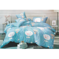 Bed sheet MirSon Satin Premium 22-1190 Praia 200x220 cm (2200002306324)