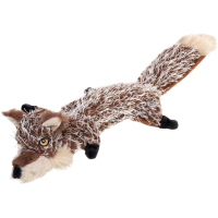 Dog toy GiGwi Plush Wolf with squeaks 37 cm (75325)