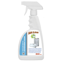 Spray for cleaning baths San Clean Green House For acrylic baths 500 g (4820003543061)