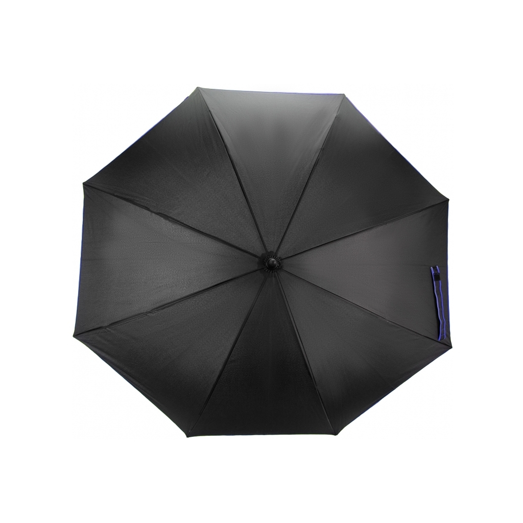 Парасоля Optima Promo Next тростина автомат, чорно/синя (O98503) Парасоля Optima Promo Next тростина автомат, чорно/синя (O98503)