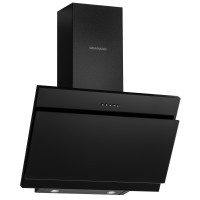 Kitchen hood GRANADO Vivares 603-750 black glass (GCH326311)