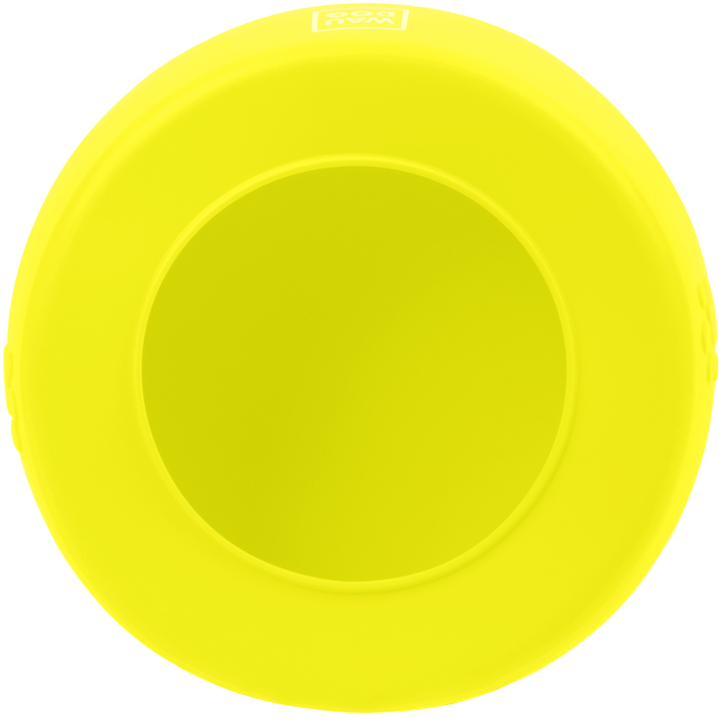 Посуд для собак WAUDOG Silicone Миска-непроливайка 750 мл жовта (50788)