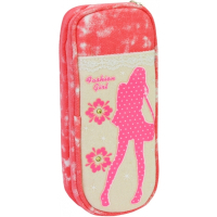 Cool For School pencil case 1 compartment Red (J-2392-red)