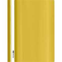 Folder Economix A4 without perforation, texture "gloss", yellow (E31511-05)