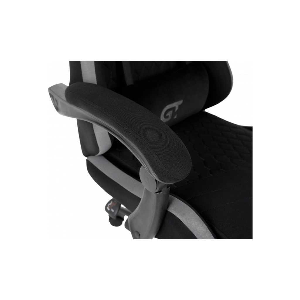 Крісло ігрове GT Racer X-2324 Black/Gray (X-2324 Fabric Black/Gray)