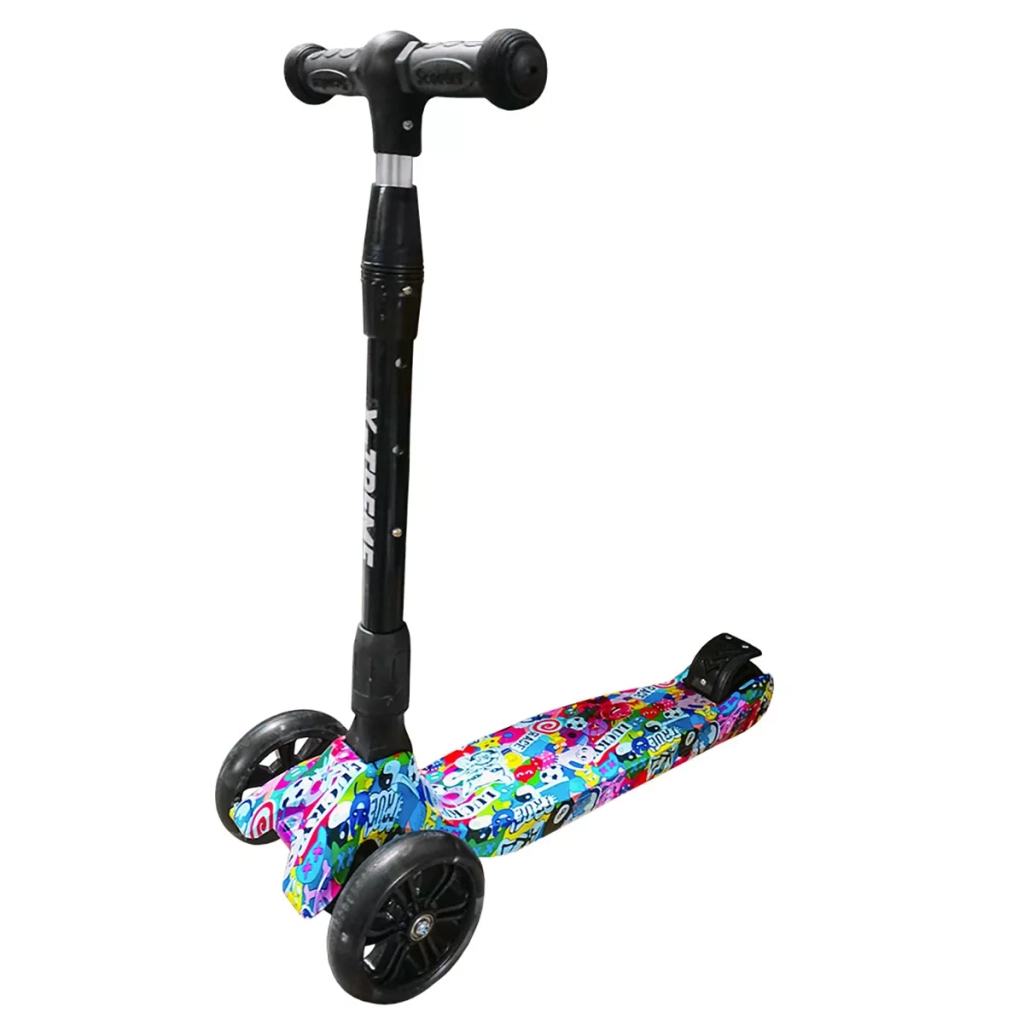 Самокат X-TREME KS-229WF RACE чорний (127349)