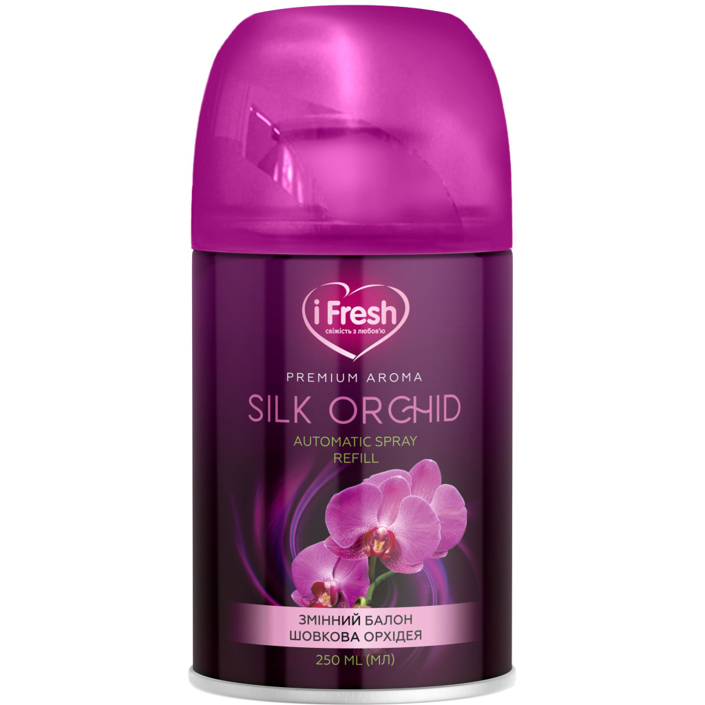Освіжувач повітря iFresh Premium Aroma Silk Orchid Змінний балон 250 мл (4820268100153)
