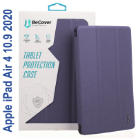 Чохол до планшета BeCover Soft TPU Apple Pencil Apple iPad Air 4 10.9 2020/2021 Purple (706767)