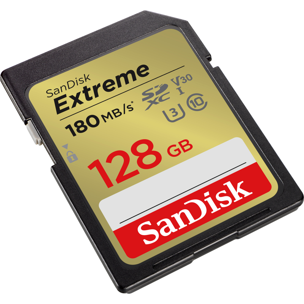 Карта пам'яті SanDisk 128GB SD class 10 UHS-I Extreme (SDSDXVA-128G-GNCIN) Карта пам'яті SanDisk 128GB SD class 10 UHS-I Extreme (SDSDXVA-128G-GNCIN)