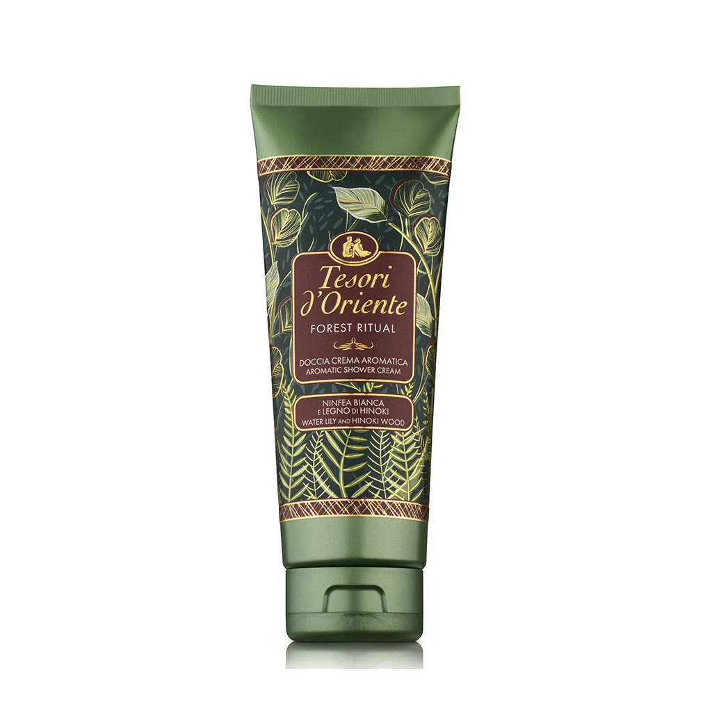 Гель для душу Tesori d'Oriente Парфумований Лісовий ритуал з хінокі та нінфеа 250 мл (8008970054254)
