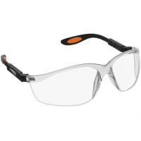 Neo Tools Shatterproof Safety Glasses, Nylon Frames, Scratch Resistant, Clear (97-500)
