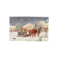 Table cloth Provence tapestry Blue glow 30x50 cm (4823093450226)