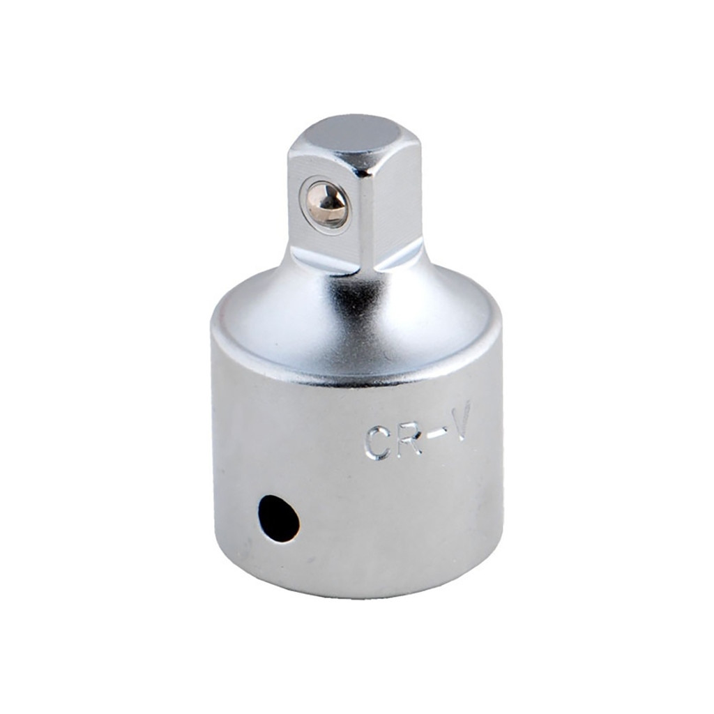 Адаптер для інструменту Sigma 3/8"(F) - 1/2"(M) CrV з отвором для воротка (6055261) Адаптер для інструменту Sigma 3/8"(F) - 1/2"(M) CrV з отвором для воротка (6055261)