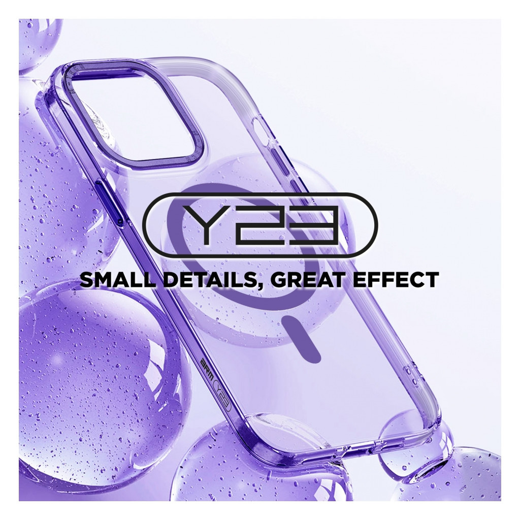 Чохол до мобільного телефона Armorstandart Y23 MagSafe Apple iPhone 15 Transparent Purple (ARM68567) Чохол до мобільного телефона Armorstandart Y23 MagSafe Apple iPhone 15 Transparent Purple (ARM68567)