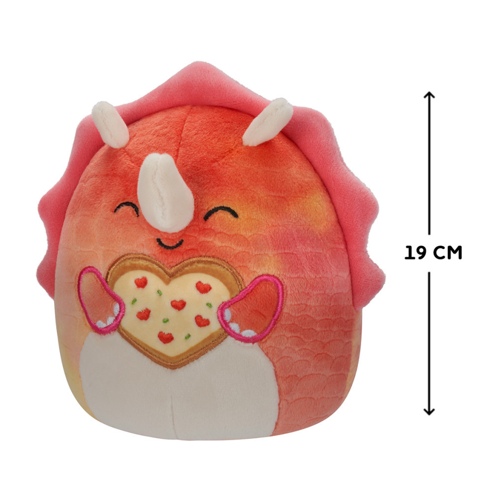 М'яка іграшка Squishmallows Трицератопс Триніті 19 см (SQVA00857)