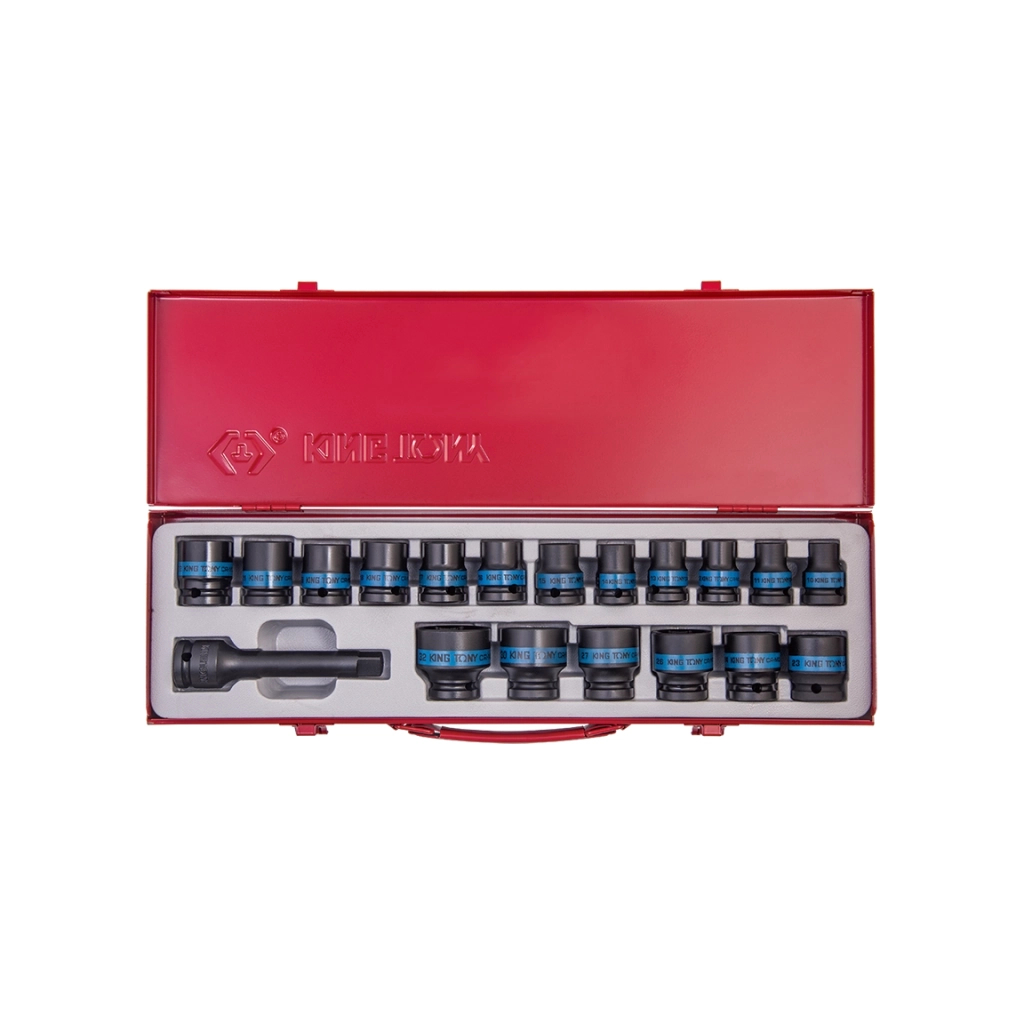 Набір торцевих головок KING TONY 1/2" ударних 9 шт. (4419MP)
