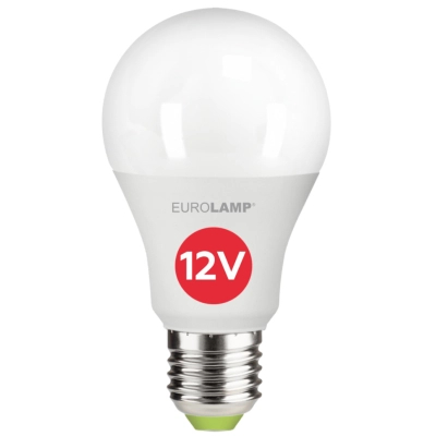 Лампочка Eurolamp LED ECO A60 12W E27 4000K 12-48V (LED-A60-12274(12-48V))