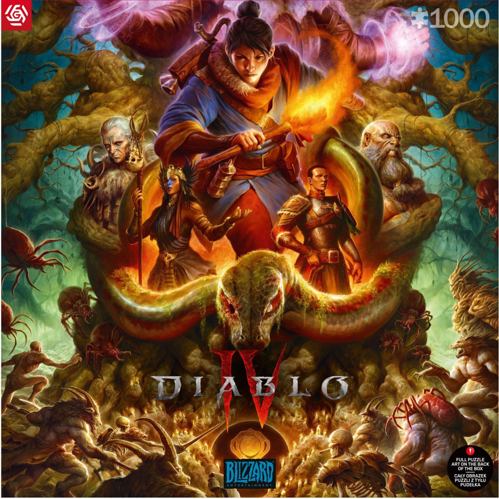 Пазл GoodLoot Diablo IV Horadrim 1000 елементів (5908305246787)