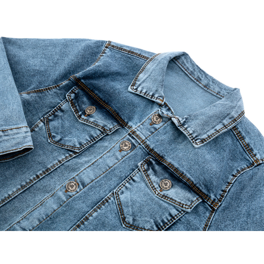 Піджак дитячий Sercino джинсовий (99723-134B-blue)