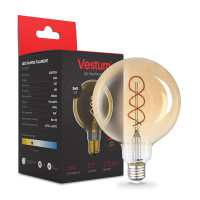 Light bulb Vestum G95 E27 6W 220V 2500K (1-VS-2507)