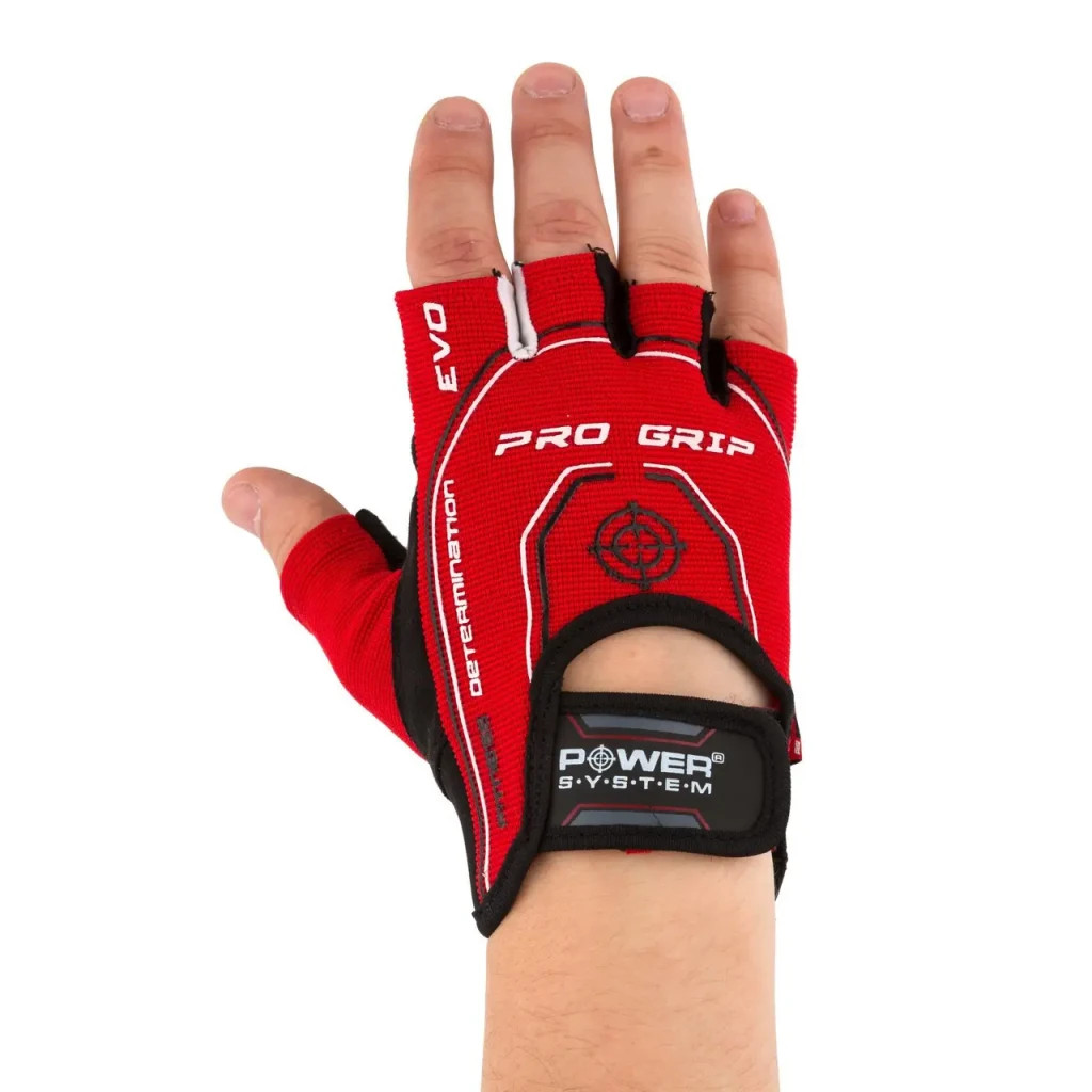 Рукавички для фітнесу Power System PS-2260 Pro Grip EVO Red M (PS_2260RD-3_M)