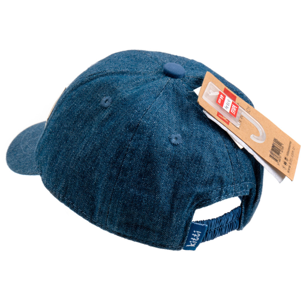 Кепка дитяча Kitti джинсова (Y8010-1-44B-darkblue)