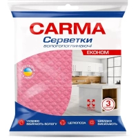 Wipes for cleaning Carma Moisture absorbent 3 pcs. (4823098414636)
