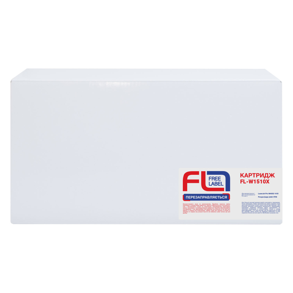 Картридж FREE Label HP 151X (W1510X) (FL-W1510X) Картридж FREE Label HP 151X (W1510X) (FL-W1510X)