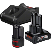 Набір акумулятор + зарядний пристрій Bosch GBA, 18V 1x2Ah, 1х4Ah, ЗП GAL 12V-40 (1.600.A01.NC9)